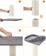 DRAPAK DLA KOTA STABILNY SIZAL LEGOWISKO SŁUPEK LEŻAK PLATFORMA 71cm 8
