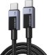 Kabel USB Ugreen USB-C - USB-C 3 m Czarno-szary 1