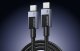Kabel USB Ugreen USB-C - USB-C 3 m Czarno-szary 3