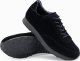 Męskie buty sportowe sneakersy z ekoskóry o zamszowym wykończeniu czarne V1 OM-FOCS-0161 45 1