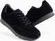 Męskie buty sportowe sneakersy z ekoskóry o zamszowym wykończeniu czarne V1 OM-FOCS-0161 45 2