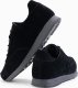 Męskie buty sportowe sneakersy z ekoskóry o zamszowym wykończeniu czarne V1 OM-FOCS-0161 45 5