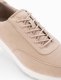 Sportowe męskie buty sneakersy z ekoskóry o zamszowym wykończeniu  piaskowe V4 OM-FOCS-0161 41 2