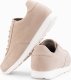 Sportowe męskie buty sneakersy z ekoskóry o zamszowym wykończeniu  piaskowe V4 OM-FOCS-0161 41 3