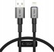 Kabel USB Tech-Protect USB-A - Lightning 0.25 m Szary (5906302361731) 1
