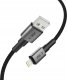 Kabel USB Tech-Protect USB-A - Lightning 0.25 m Szary (5906302361731) 3