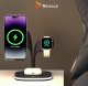 ŁADOWARKA INDUKCYJNA 5W1 MAGSAFE QI 15W IPHONE, LAMPKA NOCNA SMARTWATCH REAGLE 2