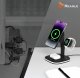 ŁADOWARKA INDUKCYJNA 5W1 MAGSAFE QI 15W IPHONE, LAMPKA NOCNA SMARTWATCH REAGLE 9