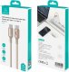 Kabel USB Usams USB-C - USB-C 1.2 m Szary (SJ751USB02) 3