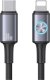 Kabel USB Usams USB-C - Lightning 1.2 m Szary (USA1436) 1