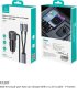 Ładowarka samochodowa USAMS YT Series    CC287 66W 1xUSB-A 1xUSB-C + kabel 2w1 USB-C/Lightning tarnish 4