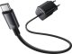 Ładowarka sieciowa USAMS JC Series CC261 20W GaN Mini Fast Charger 2xUSB-C czarny 3