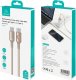 Kabel USB Usams USB-C - USB-C 1.2 m Szary 3