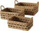 Zestaw koszy plecionych BOKAR, 3 szt. 1
