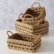 Zestaw koszy plecionych BOKAR, 3 szt. 3