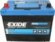 Akumulator EXIDE 12V 80Ah/510A DUAL MARINE/RV (L+ biegun standardowy) 260x175x225 B0 (dodatkowy-auxiliary/głębokiego rozładowania/rozruchowo-zasilający/rozruchowy) 2