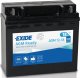Akumulator AGM EXIDE 12V 18Ah 250A P+ Bezobsługowy 181x77x167mm Uruchomiony AGM12-18 pasuje do: BOMBARDIER OUTL.  OUTLAND.  BUELL S1  S... 1