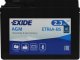Akumulator AGM/Rozruchowy/Suchoładowany z elektrolitem (ograniczona sprzedaż konsumencka) EXIDE 12V 2 3Ah 35A P+ Bezobsługowy elektrolit w zestawie 113x48x85mm Suchoładowany z elektrolitem YTR4A-BS 4