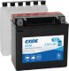 Akumulator AGM/Rozruchowy/Suchoładowany z elektrolitem EXIDE 12V 12Ah 200A P+ Bezobsługowy elektrolit w zestawie 150x87x145mm Suchoładowany z elektrolitem YTX14L-BS 15