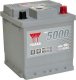 Akumulator YUASA 12V 45Ah/440A YBX5000 Silver High Performance SMF (P+ standardowy) 175x175x190 B13 (rozruchowy) 1