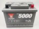Akumulator YUASA 12V 60Ah/640A YBX5000 Silver High Performance SMF (P+ standardowy) 243x175x175 B13 (rozruchowy) 13