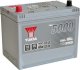 Akumulator YUASA 12V 75Ah/650A YBX5000 Silver High Performance SMF (L+ standardowy) 269x174x223 B9 (rozruchowy) 1