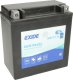Akumulator AGM/Rozruchowy EXIDE 12V 16Ah 170A L+ Bezobsługowy 150x90x160mm Uruchomiony YTX16-BS pasuje do: HONDA XL  KAWASAKI VN  ZR  MOTO GUZZI BELLAGIO  BREVA  GRISO  NORGE 500-2000 1992-2018 2