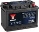 Akumulator YUASA 12V 70Ah/760A START&STOP AGM YBX9000 AGM Start Stop Plus (P+ standardowy) 278x175x190 B13 (agm/rozruchowy) 1