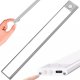 Lampka szafkowa z czujnikiem ruchu Listwa Alogy Motion Sensor LED Light 60cm do garderoby szafy kuchni Srebrna 14