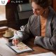 Matowe Szkło hartowane do Apple iPad Air 13" 2024/2025 Alogy Matte Paper-Like Screen Protector z ramką montażową 10