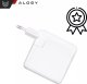 Ładowarka Zasilacz do Apple MacBook Alogy Universal Charger Kabel 2m USB-C do USB-C Szybkie ładowanie PowerDelivery PD 61W Biały 14