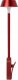 Lexon Mimi LED Reading Lamp Dark Red 2