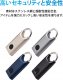 Lexon Nomaday Fingerprint Padlock Dark Grey/Gun Metal 2