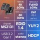 Reagle KARTA PRZECHWYTYWANIA OBRAZU WIDEO GRABBER HDMI USB 4K 60Hz YUY2 OBS HDCP REAGLE 2