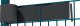 Taśma ogrodzeniowa 19cm x 35m Shark Tools + 20 sztuk klipsów - antracytowa 15