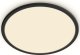 Surface LED light PHILIPS SUPERSLIM, IP44, 18 W, 2700 K, 1500 lm, dimmable, black, O29 cm 1