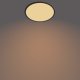 Surface LED light PHILIPS SUPERSLIM, IP44, 18 W, 2700 K, 1500 lm, dimmable, black, O29 cm 2