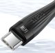 Boste Metalic Ring Series | Kabel USB-C do USB-C, szybkie ładowanie, transmisja danych, 60W, 2m, czarny 5
