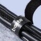 Boste Belt Velcro Strip | Taśma rzepowa regulowana, Organizer do kabli, Rzep, 1m , Czarny 4