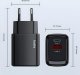Boste Pocket Power Series | Szybka ładowarka sieciowa, USB-A + USB typ C, 20W, PD, QC, Czarny 4