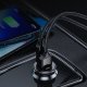 Boste Glossy Bulet Series | Szybka ładowarka samochodowa, USB-C, USB-A 45W, Uniwersalna, PPS, PD, QC 2