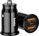 Boste Glossy Bulet Series | Ładowarka samochodowa, Szybka, 2x USB-A 30W, Uniwersalna 7