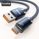 Boste Gemstone Series Fast Charging Data Cable USB-A to USB-C 6A 1m Brushed Blue 2