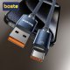 Boste Gemstone Series Fast Charging Data Cable USB-A to USB-C 6A 1m Brushed Blue 3