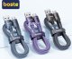 Boste Gemstone Series Fast Charging Data Cable USB-A to USB-C 6A 2m Brushed Black 1