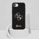 Guess Etui Guess Fixed Glitter Big 4G do       iPhone 16e czarny 11