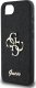 Guess Etui Guess Fixed Glitter Big 4G do       iPhone 16e czarny 6