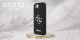 Guess Etui Guess Fixed Glitter Big 4G do       iPhone 16e czarny 9