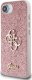 Guess Etui Guess Fixed Glitter Big 4G do       iPhone 16e różowy 2