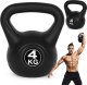 Kettlebell kettle 4 kg do ćwiczeń hantla kula odważnik obciążenie ciężar fitness ModernHome 1